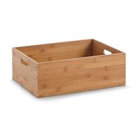 Zeller Present 13341 Caisse de Rangement en Bambou Taille M 40 x 30 x 14 cm