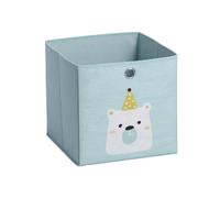 Zeller Present Boîte de rangement Icebear non tissé menthe