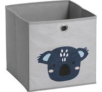 Zeller Present Boîte de rangement Koala non-tissé gris