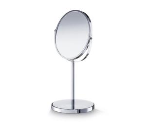 Zeller Present Kosmetikspiegel auf Fu Metall mit Vergrerung 35cm 15cm silber