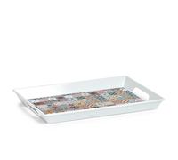 Zeller Plateau de cuisine mosaïque en mélamine 50 x 35 x 5 cm