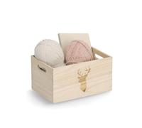ZELLER PRESENT SCHÖNER LEBEN. PRAKTISCH WOHNEN. Stag Wooden Storage Box