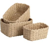 ZELLER PRESENT Set de paniers de rangement nature 3pcs.