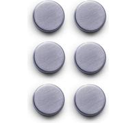 Zeller-Presente Set d'aimants, 6 pcs. acier inoxydable