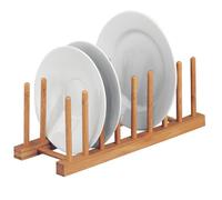 Zeller Présentoir à assiettes, Bamboo 34x12,5x12