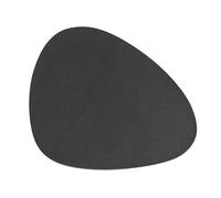 zeller set de table OVAL noir BT 42x34 cm noir