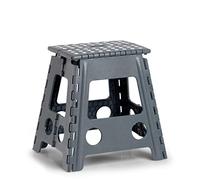 Zeller 13037 Tabouret Pliant en Plastique Anthracite Charge Max. 150 kg env. 38,5 x 31,5 x 39 cm