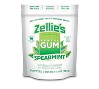 Zellies Chewing-gums à la menthe verte sans sucre au xylitol | Saveur menthe verte (240 unités - paquet de 1)