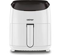 Zelmer ZAF3551W Friteuse Un/Une 3,5 l Autonome 1200 W Friteuse à faible teneur en graisse Noir, Blanc