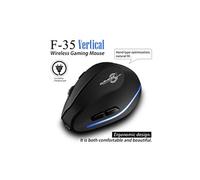 Zélotès F-35 2,4 GHz sans fil rechargeable 2400DPI 6 Bouton Vertical Souris wedazano138