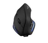 zelotes Souris ergonomique sans fil, rechargeable, 2400 DPI, 6 boutons, prévention contre le bras de la souris, 2,4 GHz avec nano récepteur USB, souris optique portable pour ordinateur portable, PC