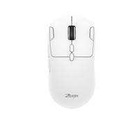zelotes Souris Gaming sans Fil Bluetooth,Rechargeable,9 Boutons Programmables,Ultra Légère 60g,24000DPI, BT/USB 2.4G/Type-C,Souris Wireless Ergonomique pour Ordinateur Portable PC (Blanc)