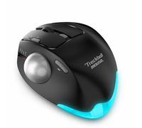 zelotes Souris Trackball sans Fil,Souris Bluetooth,Rechargeable,4800DPI,8 Boutons,BT5.0/3.0+2.4G,Connexion De 3 Appareils,Conception Ergonomique,pour PC,Pad,Tablets