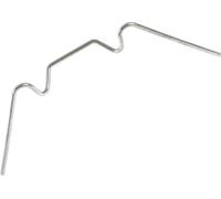 Zelsius Agrafes de serre en acier inoxydable (50 pièces) | Agrafes pour serre