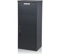 Zelsius boîte aux lettres pour colis Jupiter | acier revêtu par poudre | RAL7016 anthracite avec antivol