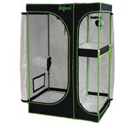 Zelsius Chambre de Culture MyHomeGrow 2-en-1 | Grow Box d'intérieur | Vert Noir | Tente de Culture Serre de Culture intérieur (120 x 90 x 145 cm)