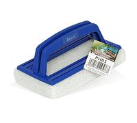 Zelsius Éponge de Piscine avec Manche | 14,5 x 9 x 6,5 cm | Brosse à Main pour Piscine avec éponge | Brosse à Plancher, Brosse de Nettoyage pour Le Nettoyage de la Piscine