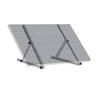 Zelsius Kit de support universel pour panneau solaire avec angle réglable de 0 à 90° | Support de panneau, kit de montage en aluminium pour panneaux | Kit de fixation (71 x 3,5 x 3-71 cm, 1)