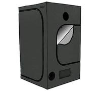 Zelsius Tente de Culture MyHomeGrow | Chambre ou Armoire de Culture, Chambre Noire, Serre (120 x 120 x 200 cm, Gris)