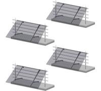 Zelsius Universal Solar Module Balcon Kit de fixation pour 4 panneaux solaires, angle réglable, kit de montage