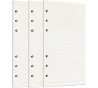 Zelten Recharge De Papier Perforé Pour Reliure À 6 Trous - Journal Intime Rechargeable (A6/6 Hole, Lined)[Z519]