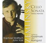 Zemlinsky, Goldmark, Korngold : Sonates pour violoncelle. Wallfisch, York.
