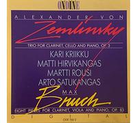 Zemlinsky Trio, Op. 3 - Bruch Eight Pieces for Clarinet, Viola and Piano, Op. 83
