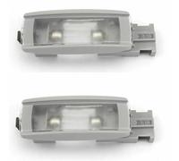 ZEMNLO 1 2 pièces Lampe dôme Lampe de Lecture lumières de Maquillage intérieur de Voiture, for VW, for Passat, for B6 B7 CC, for Golf, for 5 MK6 MK7, for, for Polo, for Seat, for Leon 1KD947109A Lamp