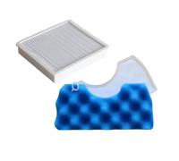 ZEMNLO 1 jeu de filtres éponge bleus + 1 jeu de filtres blancs anti-poussière, for Samsung, DJ63-00669A SC43-47 SC4520 SC4740 VC-9625, accessoires automobiles Entretien du filtre à vide(Size:White and