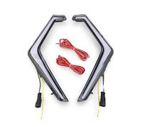 ZEMNLO 2 feux clignotants Fang, for Polaris, RZR XP 1000 Turbo 2019 - 2023, ensemble de avant LED IP67 Indicateur de clignotant de moto