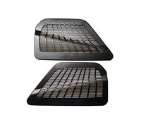 ZEMNLO 2 pièces couvercle de ventilation de conduit de climatiseur de chauffage arrière de plancher de siège garniture de couvercle de sortie de gril, for BMW, for série 5 F10 F11 G30 G31 2011-2021 Co