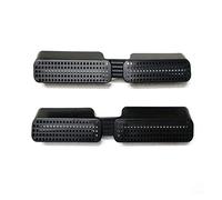 ZEMNLO Accessoires d'intérieur de voiture sous le siège, garniture de couverture de grille de sortie de conduit de climatiseur de chaleur AC, for Audi, for Q5 2018 2019 2020 Couvercle de conduit d'air