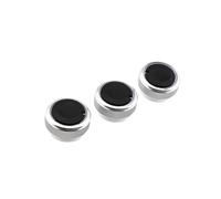 ZEMNLO Dor, for Ford, for Focus, 2 3 MK2 MK3 ST RS, for Mondeo, accessoires pièces interrupteur de climatisation bouton AC commande chaleur voiture Bouton de climatisation de voiture(Silver)