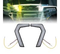 ZEMNLO Ensemble de feux clignotants avant à LED for Polaris, General 1000/4 1000/ XP/XP4 1000 2016-2023 Indicateur de clignotant de moto