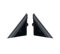 ZEMNLO For Fiat, for 500 2012-2019 Moulage Porte Miroir Triangle Plaque Couverture Drapeau Couverture Fenêtre Avant A-Pilier Triangle 1SH17KX7AA 1SH16KX7AA Cache triangle de rétroviseur(Left and Right