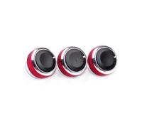 ZEMNLO For Ford, for Focus, 2 MK2 3 MK3 berline à hayon, for Mondeo, pièces/ensemble bouton de commande chaleur climatisation voiture AC Bouton de climatisation de voiture(Rot)