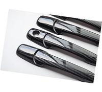 ZEMNLO, for Mazda, 3 2004-2009, 5 2006-2017, for Mazda, 6 2003-2015 Accessoires de Garniture de Couvercle de poignée de Porte de Voiture en Fibre de Carbone chromée Couvre-poignées de Porte chromés(C