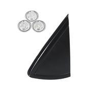 ZEMNLO For VW, for POLO, for 5 6R GTI 2011-2018 6R0853273A 6R0853274A , Panneau d'angle de moulage de revêtement d'habillage triangulaire de rétroviseur latéral de porte d'aile de voiture Cache triang
