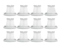 ZEMNLO For Xiaomi, for aspirateur pratique Mijia SSXCQ01XY, Mini filtre Hepa sans fil for maison et voiture, pièces de rechange, accessoires de rechange H13 Entretien du filtre à vide(Size:12 filters)
