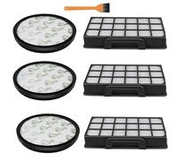 ZEMNLO Kit de pièces de rechange for aspirateur Rowenta, for RO7611 RO7623 RO7634 RO76, accessoires de filtres Hepa, fixation de remplacement Entretien du filtre à vide(Size:Set 3)