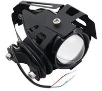 ZEMNLO Klaxon de Phare Avant for Scooter électrique U7, for Moto Kugoo Kukirin Citycoco ATV, Accessoire Universel Feu Avant pour Scooter(Black PT headlamp)