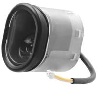 ZEMNLO Phare à LED for Scooter électrique Ninebot, Es1 Es2 ES3 Es4 Max G30 G30D, Lampe Frontale à LED, pièces de Trottinette Feu Avant pour Scooter(Black ES Headlight)