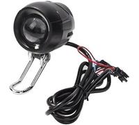 ZEMNLO Pièces de Scooter électrique Phare, for Kugoo, M4 / M4 Pro Scooter électrique Lampe Frontale à LED avec klaxon Cloche 2 en 1 Pièces d'éclairage for vélo électrique Feu Avant pour Scooter