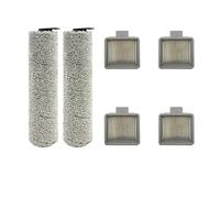 ZEMNLO Remplacement de brosse à rouleau et de filtre Hepa, for Dreame H11 / H11 Max, accessoires de pièces de rechange for aspirateur humide et sec Entretien du filtre à vide(Size:6pcs)