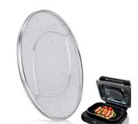 Zemoeng Bouclier anti-éclaboussures en acier inoxydable pour Ninja Foodi FG551, accessoires de friteuse à air 6 en 1, écran anti-éclaboussures en maille fine, écran de rechange Ninja