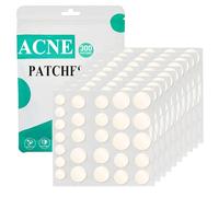 Zemolo 300PCS Patch Boutons Acne, Patch Acne Pimple Anti-Acné Imperméable Autocollants Hydrocolloïde pour Boutons Invisible pour Soin de la Peau