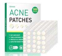 Zemolo 300PCS Patch Boutons Acne Pimple Anti-Acné Invisible Imperméable