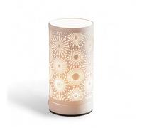 Zen’Arôme Brûleur Cire Parfumée Calorya n°15 - Brûle Parfum Électrique pour Fondant Parfumé - Lampe à Parfum en Métal avec Commande Tactile - Éclairage d’Ambiance - Idée Cadeau Originale - H 21cm