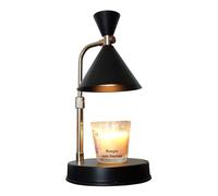 Zen’Arôme Chauffe Bougie Parfumée Candelino - Brûleur Électrique pour Bougie Parfumée - Diffuse les Parfums Sans Flamme ni Fumée - Prolonge la Durée des Bougies - Variateur Intégré - Hauteur Ajustable