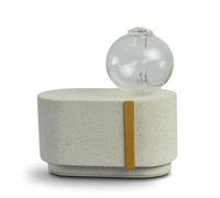 Zen’Arôme Diffuseur d’Huile Essentielle par Nébulisation à Froid Cimio, Conserve Les Vertus des HE pour l’Aromathérapie, Bouton Tactile, en Ciment et Verre, Éclairage LED et Housse de Transport